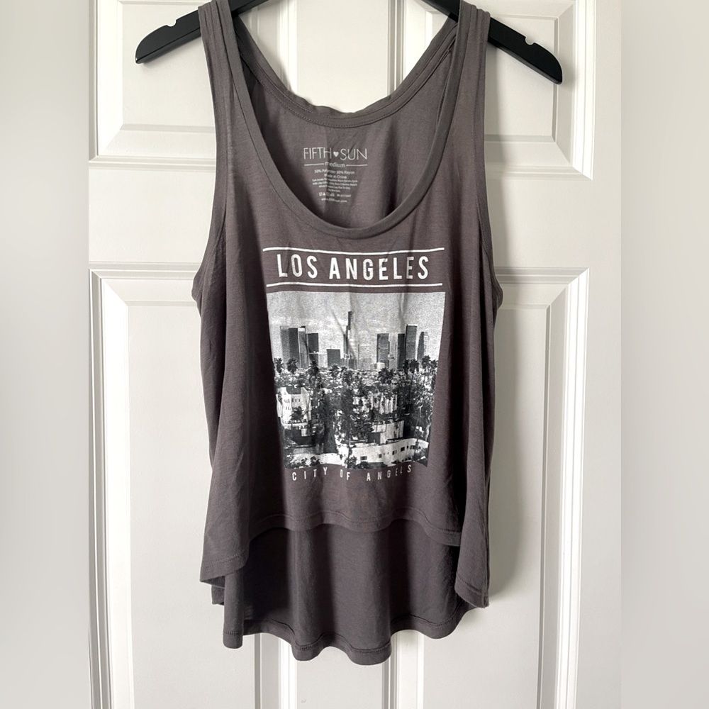 Women’s Fifth Sun LA City of Angels tank top